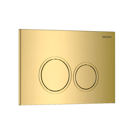 Клавиша смыва Grossman Galaxy 700.K31.01.300.300 золото глянцевый